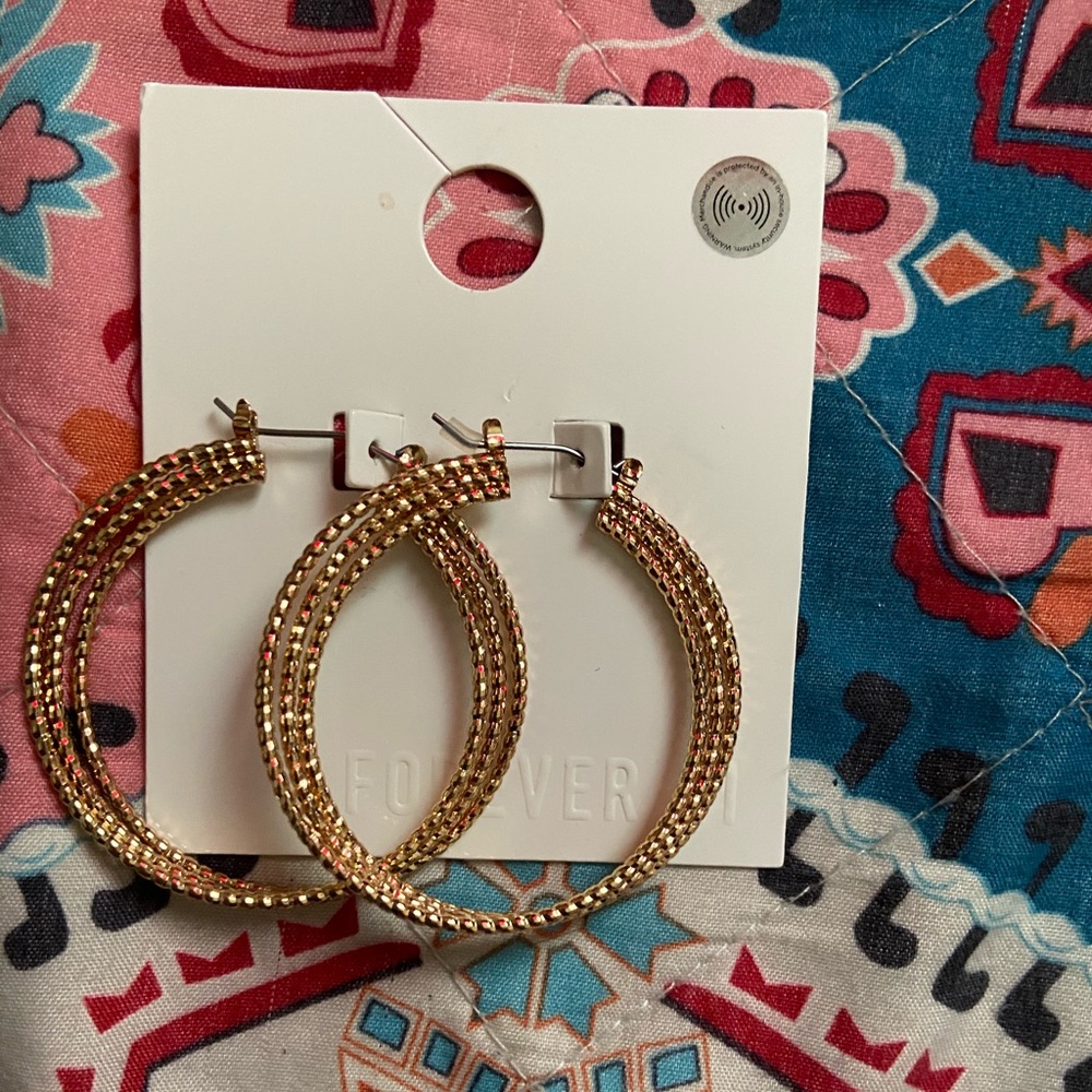 Hoop earrings